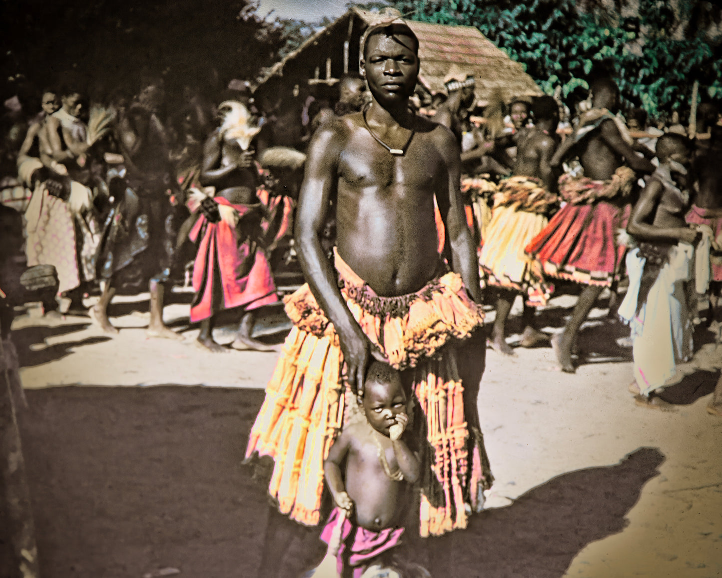 Congo Heritage Man and Child
